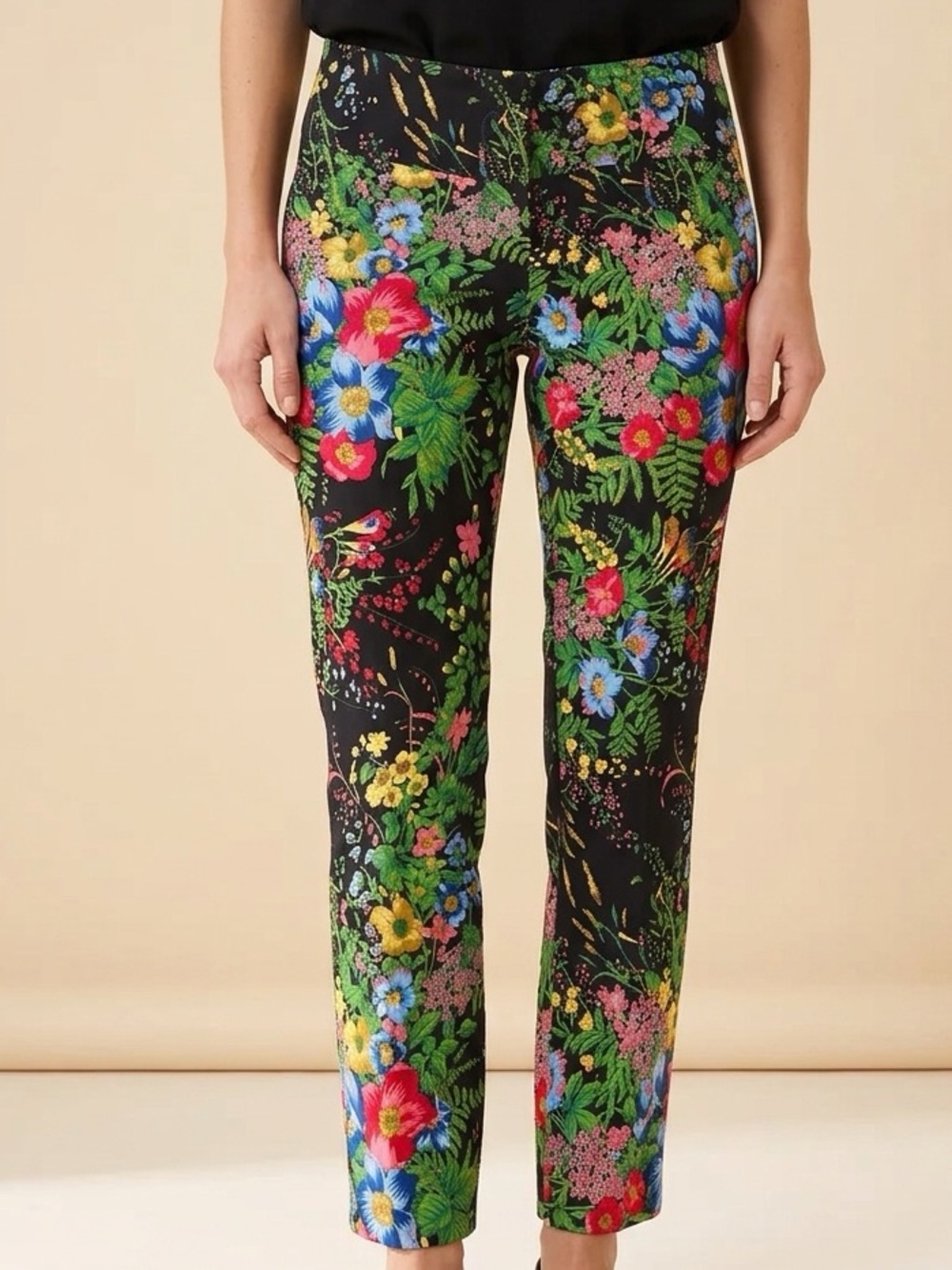Soft Surroundings In Bloom Floral - Ankle Pants(8)